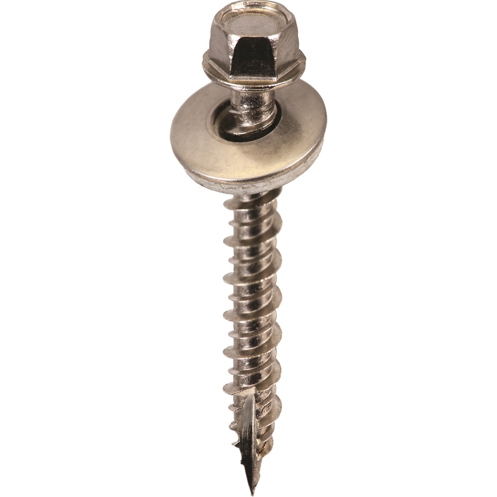 Acorn Hardware, Metal Wood Screw #9X1-1/2in. Stainless Steel, Model# SW-MW15SS250